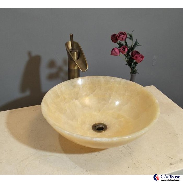 Rosin Jade marble stone basin